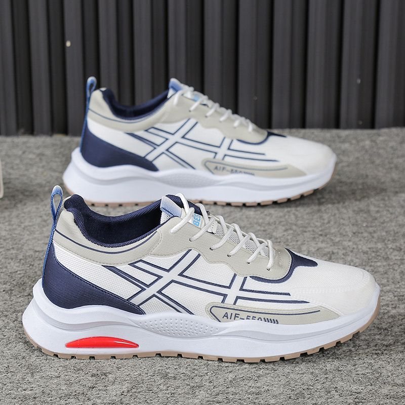 Men's Shoes 2025 New Trendy Embroidered Cheap Youth Versatile Sneakers Casual Shoes Sports Thick-Soled Men's Casual Shoes Men