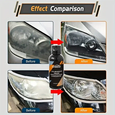 Auto glass repair liquid Car Light Oxidation Yellowing, Scratches