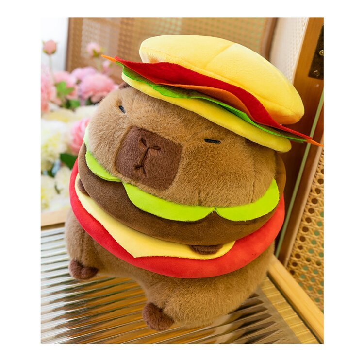 832g Weight Stuffed Animals & Plush Toys Toys Type 1 Piece Quantity PP cotton Material Capybara Pattern Children Unisex Gender Cute Style Children Unisex Capybara PP Cotton Stuffed Animals & Plush Toys 6
