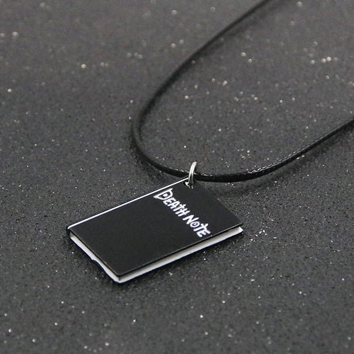 Anime Peripherals Death Note Necklace Yagami Light Death Note Notebook Same Necklace Pendant
