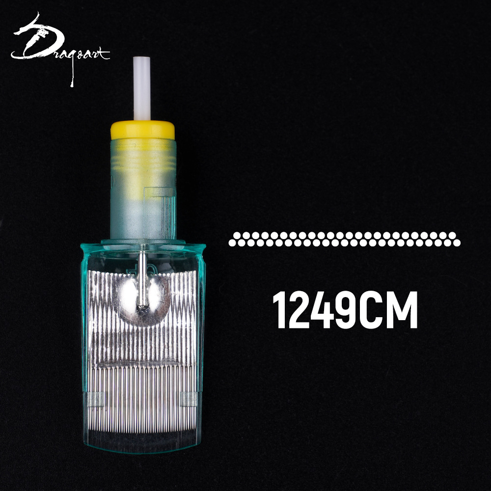 Equipo de tatuaje de Arte de dragón gran fila tatuaje aguja integrada 49 aguja arco niebla gran fila tatuaje aguja