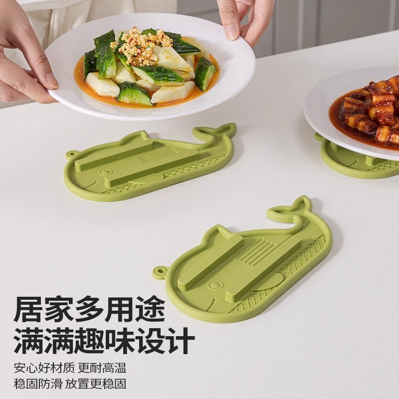 锅盖放置器锅盖纳垫硅胶台面沥水垫隔热垫砧板放置垫肥皂沥水垫|undefined