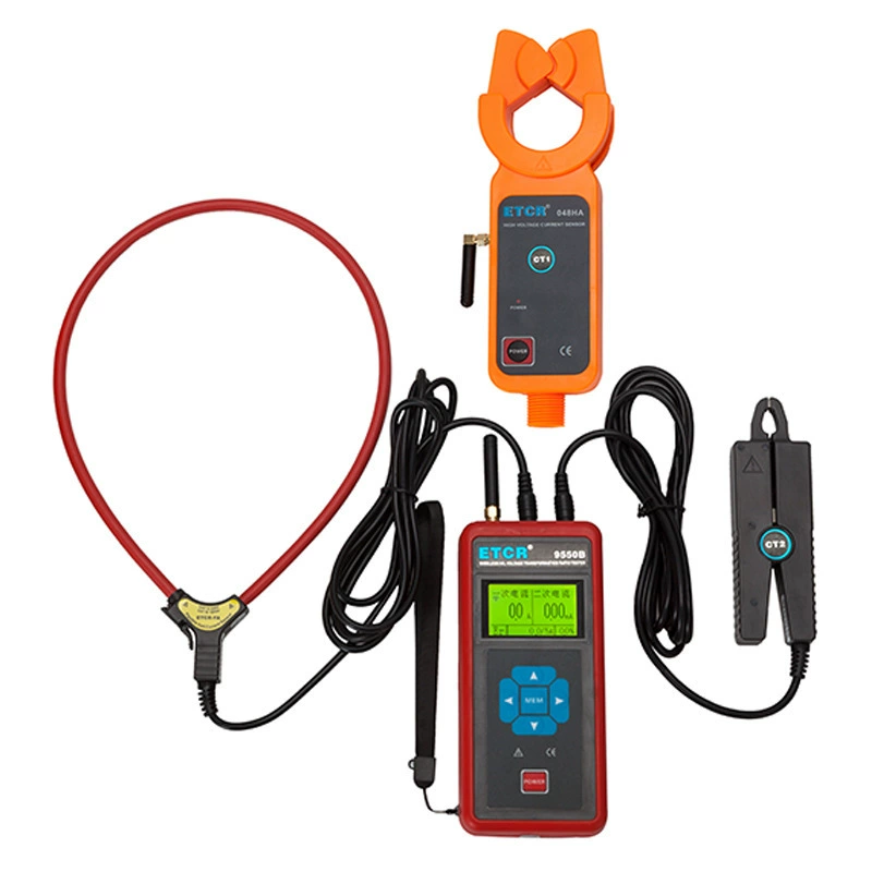 Беспроводной измеритель коэффициента напряжения Irta ETCR9550B высокого и низкого напряжения, высоковольтный клещевой амперметр, высотный амперметр