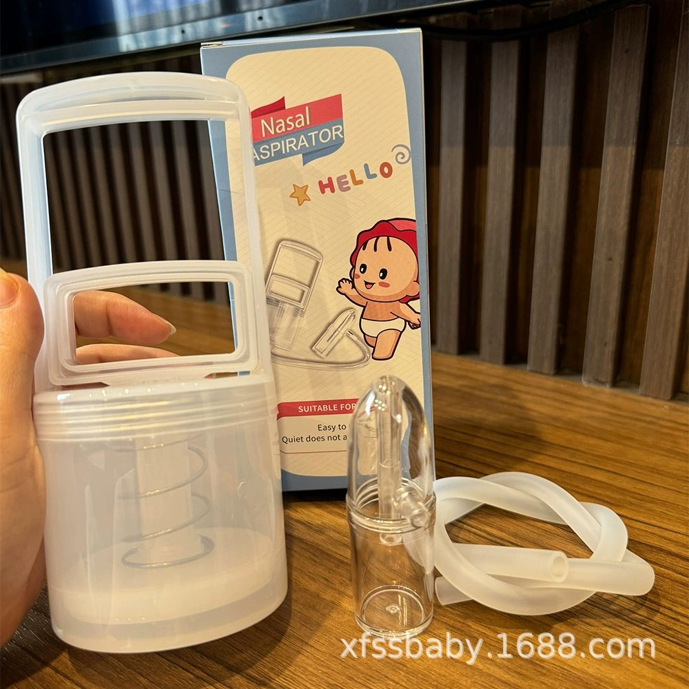 Новый ручной назальный аспиратор для младенцев, ручной назальный аспиратор с отрицательным давлением и защитой от рефлюкса, детский очиститель носовых проходов от засоров