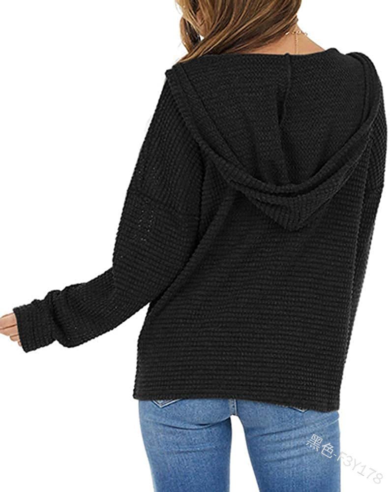 Europa y América transfronteriza nueva ropa de mujer moda de verano color sólido con capucha suéter con cordón manga larga cremallera piña Plaid abrigo de mujer