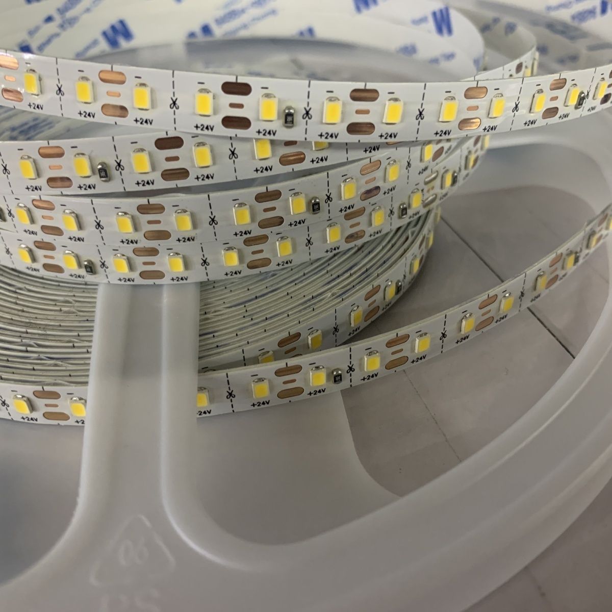 24V Low Voltage LED Strip Light One Light One Cut 120 Lights Self-Adhesive Wardrobe Cabinet Dedicated Linear Light Bar Whole House Decorative Lighting