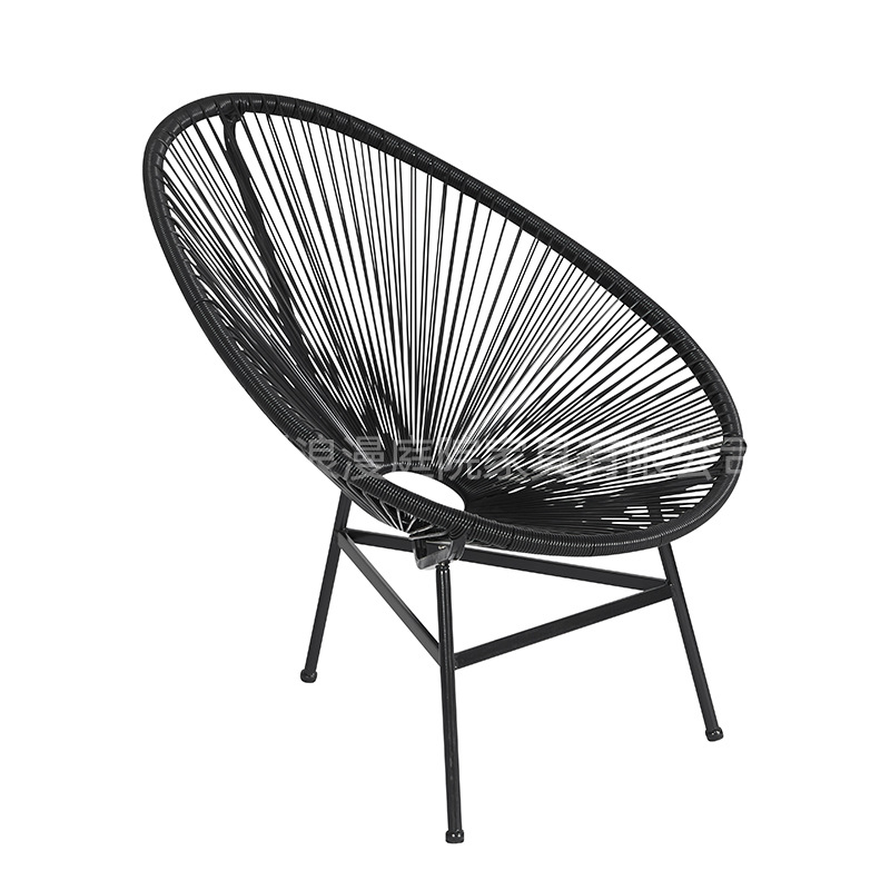Silla de caña al aire libre mesas y sillas patio terraza silla de caña café leche tienda de té silla de respaldo mayorista
