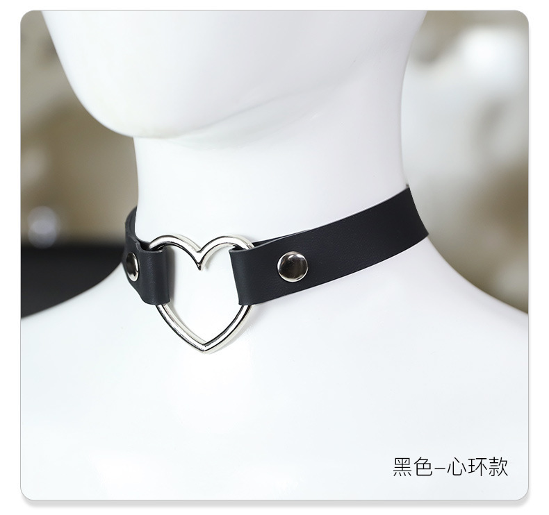 Silicone Collar with Traction Chain for Adult Couples — detail image 17