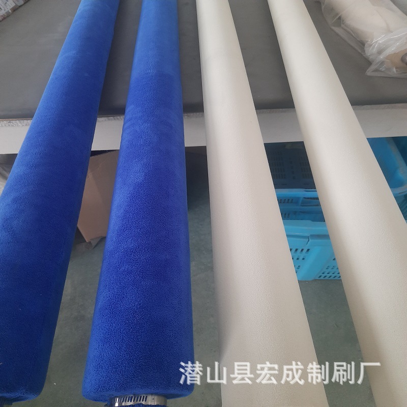 直供玻璃清洗机绵辊PVA海绵吸水辊PU海绵刷吸油辊海绵滚筒PVC滚轮