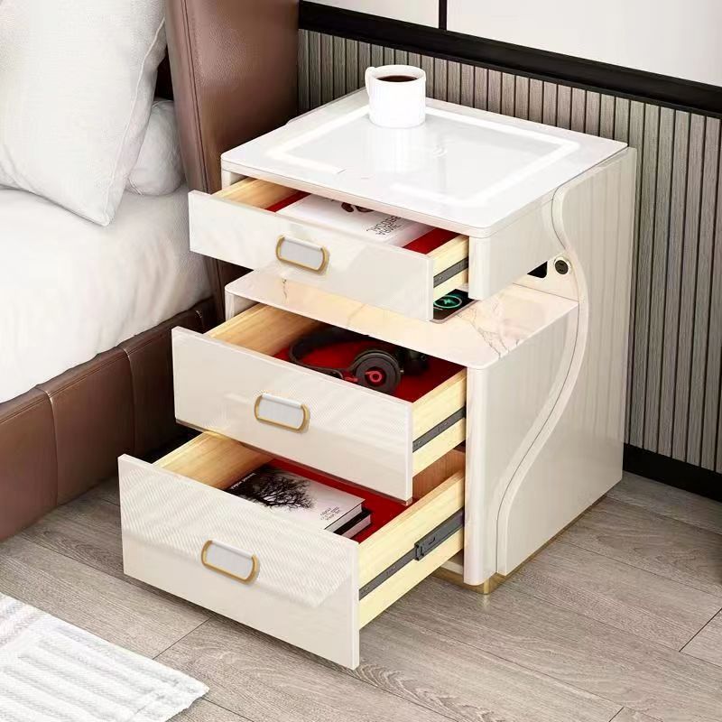 매달린 흰색(서랍 3개 모델)