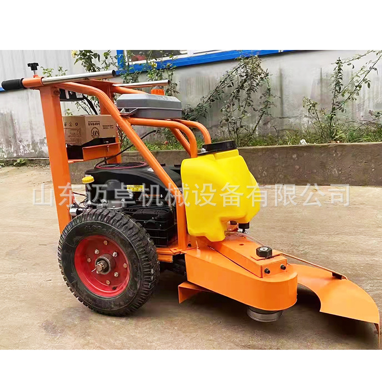 带升降的切桩机 700型手推式切桩机 马路牙子切桩机