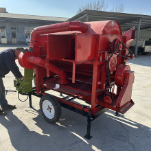 125型玉米大豆打粒机 水稻打场机 多功能稻麦脱粒机水稻脱粒机