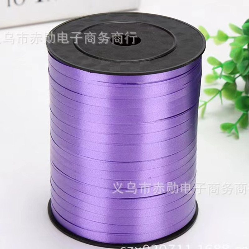 Venta al por mayor 250 tamaño llano globo cinta cumpleaños bandera tirar cuerda caja de regalo embalaje correa de plástico cuerda