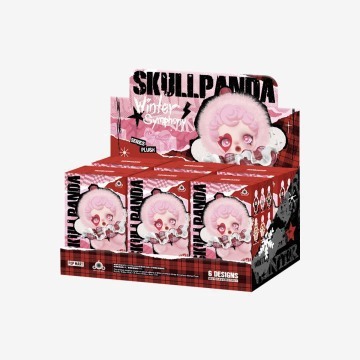 SKULLPANDA拉布布冬日乐章系列搪胶毛绒潮玩盲盒手办挂件公仔玩具|undefined