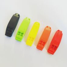 户外急救求生双频口哨水灾口哨双频求生口哨 防丢夹海豚音EDC口哨