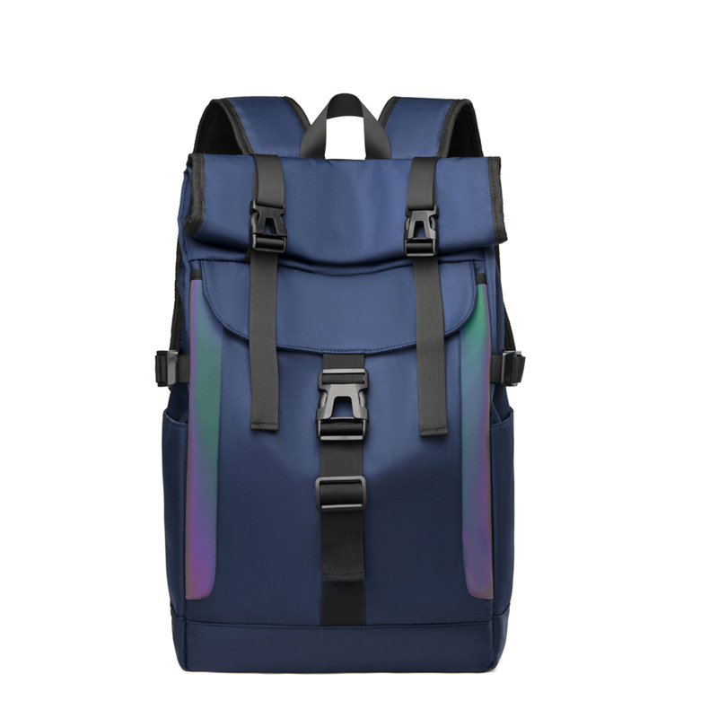 2023 nueva mochila casual de tela Oxford para estudiantes de secundaria tendencia de moda mochila de computadora de gran capacidad mochila antirrobo