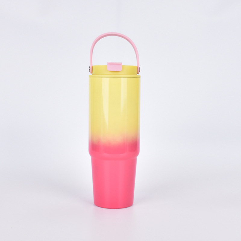 対外貿易東南アジアの新型30oz、20 oz304二層ステンレス保冷カスタムタイプの自動車カップストローカップ|undefined