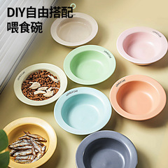 新商品の陶磁器の飛皿の碗の水の碗の猫の碗の食べ物のたらいのペットの碗の棚の犬の碗の保護の首のアクリルの碗の卸売り