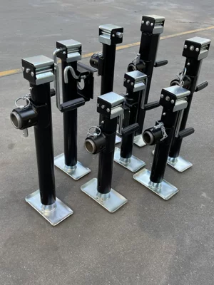 Manufacturer's Manual Crank Roof Rack with 0kg Brackets, Spiral Trailer Rv Modification Parts, Lifting Support Legs (Car jack)