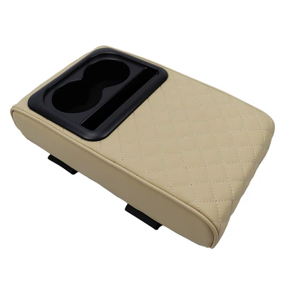 Armrest box pad – pad cup holder storage tissue - gt-3-2-embroidery-model-2m-colors
