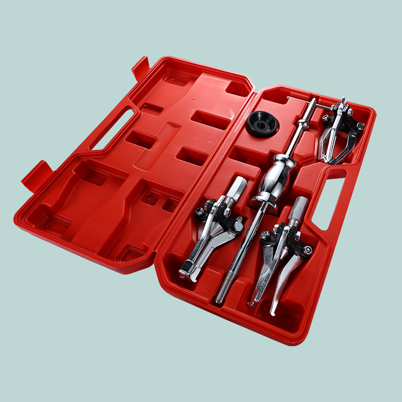 5 piezas de conjunto de rodamientos internos y externos de la máquina de reparación de automóviles máquina de extracción de agujeros internos herramientas de martillo deslizante