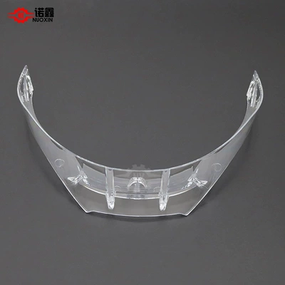 Dəbilqə (Kaska) aksesuarları, locomotive helmet tail wing motorcycle - pista-rear-wing-transparent-with-screws