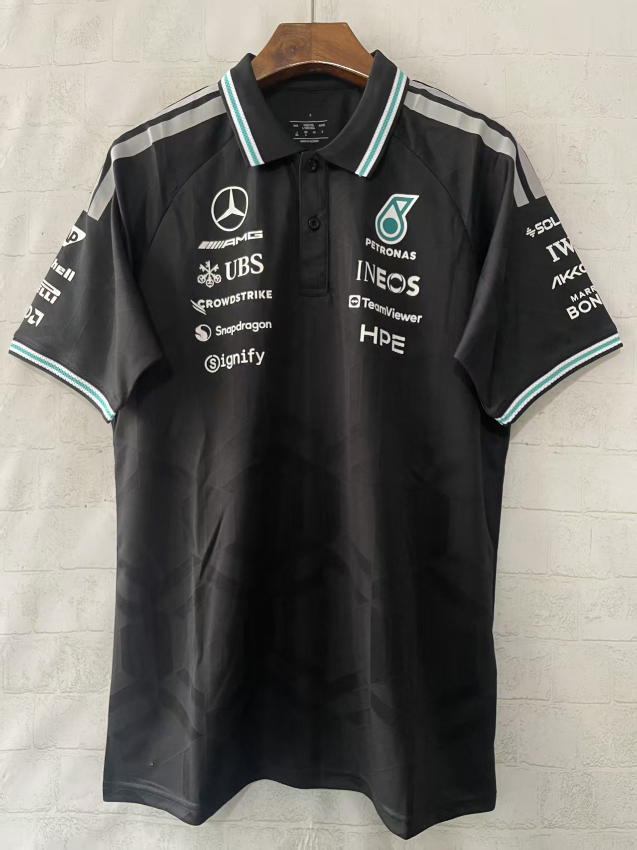 2026F1梅赛德斯polo黑色 / S