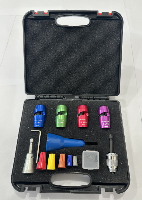 새로운 고품질 미국 표준 4종 세트 + 병렬 케이블 + 와이어 캡 트위스트 허브 + 블레이드 + 와이어 캡 5개