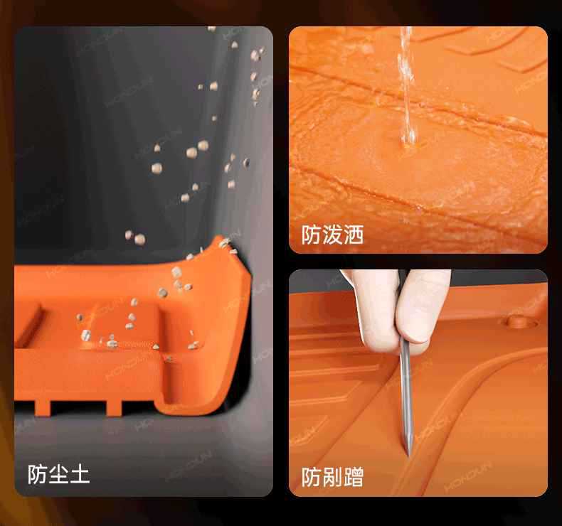Suitable for Qiyuan Q07 Trunk Mat Tpe Changan Automobile 2025 New Trunk Mat Modified Decorative Foot Mat Supplies