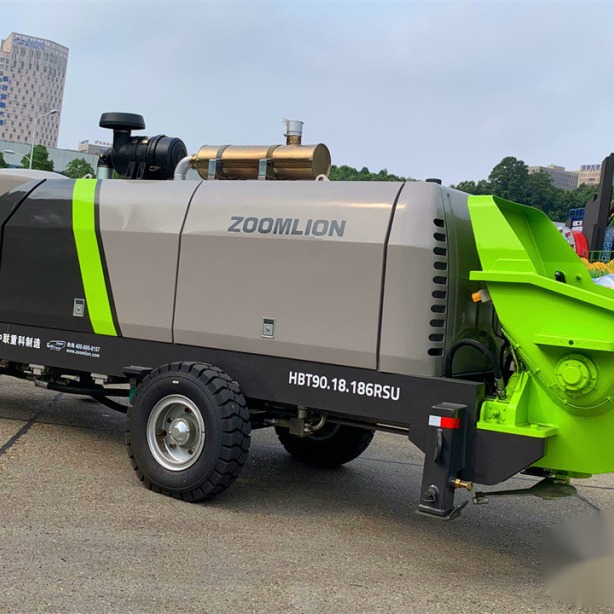 HBT105.21.273RSD拖泵105/65m3/h混凝土输出量