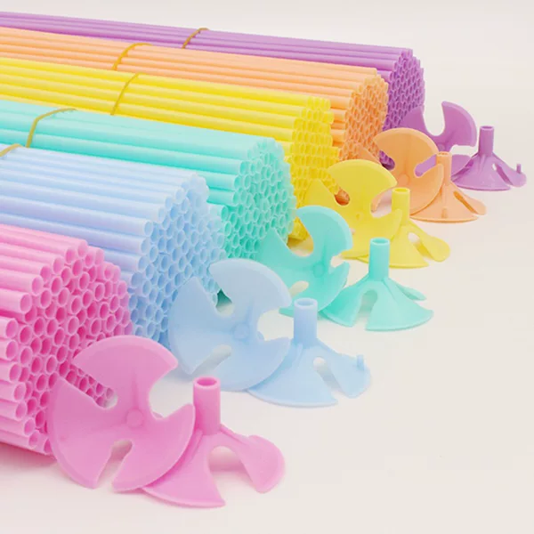 Balloon Pole Holder Wedding Arrangement Macaron 42cm Extension Pole Plastic Accessories Decoration Plastic Thickened Pole Holder