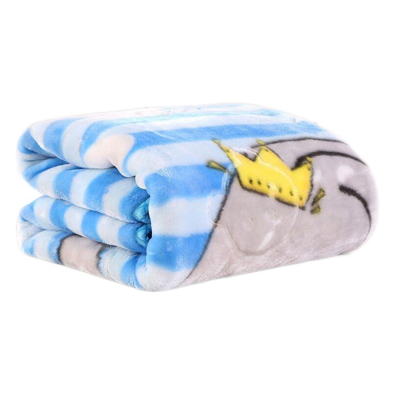 Newborn Baby Cloud Blanket Baby Blanket Blanket Double Layer Thickened Winter Newborn Blanket Children's Blanket Quilt