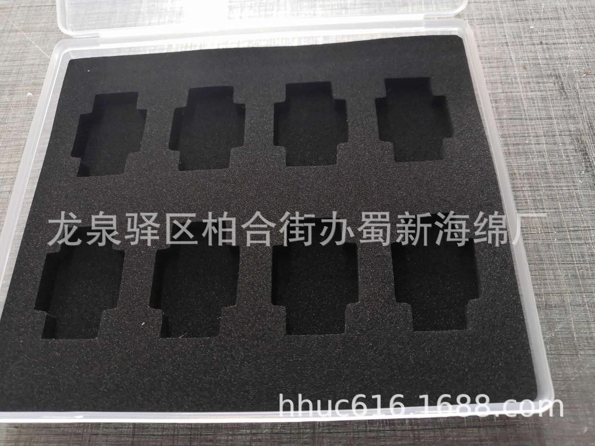 零配件内托海绵衬垫/塑料盒内衬防护泡棉垫/零件内卡固定泡沫垫片