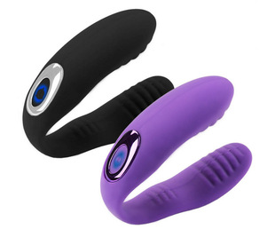 10 Frequency Waterproof Vibrator Mute U-Shaped Massager All-Wrapped Glue Female G-spot Jumping Egg Adult Supplies Foreign Trade Explosions