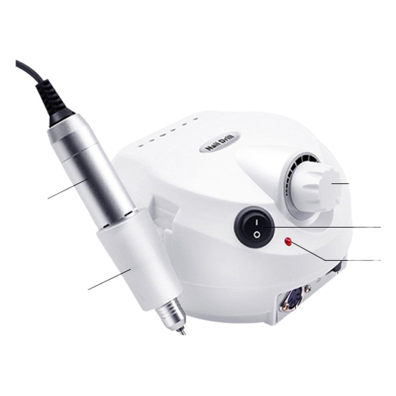 Lijadora de uñas Lijadora de uñas eléctrica transfronteriza Descargador de uñas especial 35000RPM Lijadora de uñas Herramienta de uñas