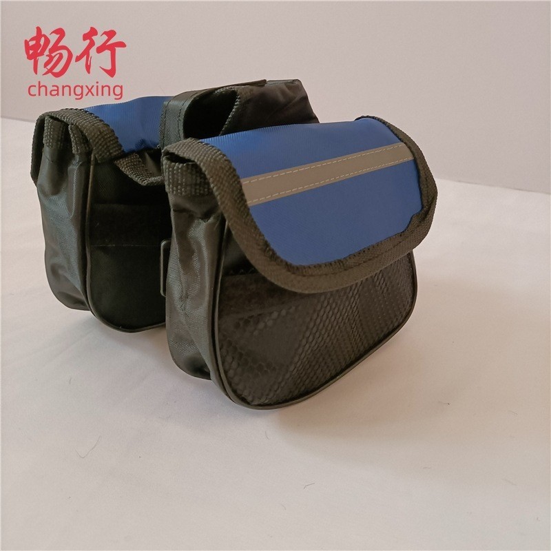 Mountain Bike Front Beam Bag Bicycle Bag Double Side Bag Top Bag Saddle Bag Riding Bag Equipment