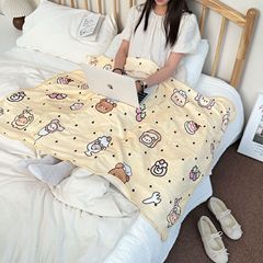 ins風エアコンブランケット学生寮コーラルベルベットショールブランケットオフィス昼寝エアコンブランケット昼休みアーティファクト