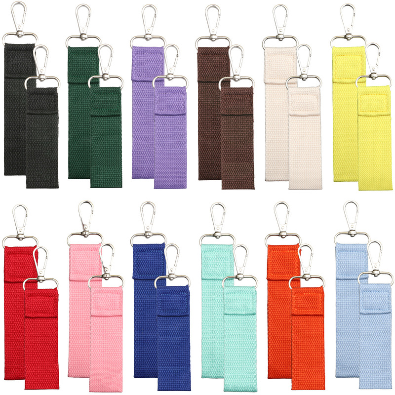 Korean DIY Ribbon Pendant Dopamine Colorful Fabric Patch Decoration Bag Strap Ins Handmade Ribbon Keychain