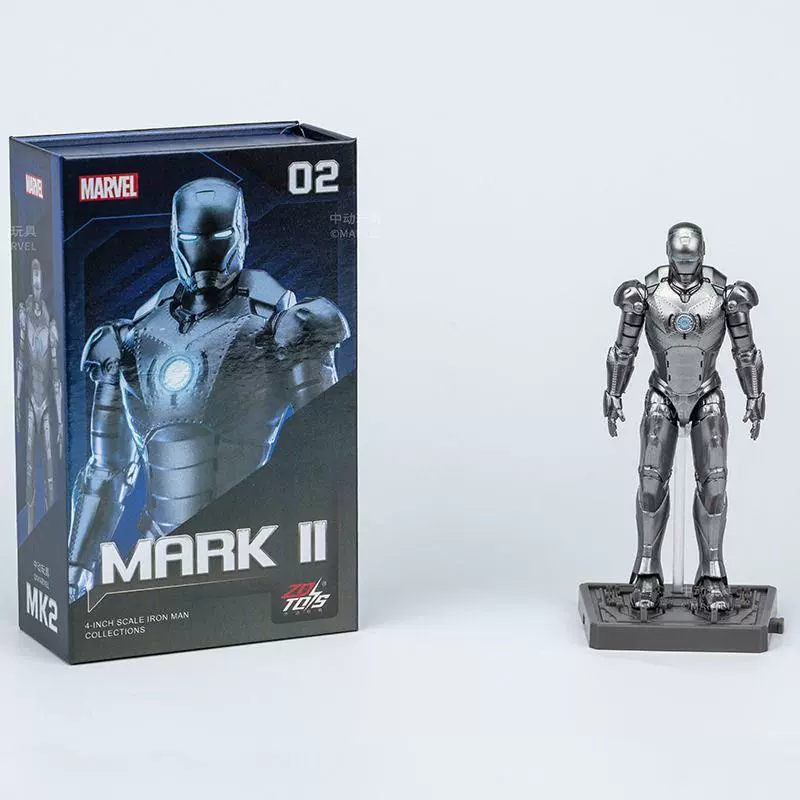 Маленькая минифигура, игрушка, кукла, Marvel, Железный человек, 4 дюйма