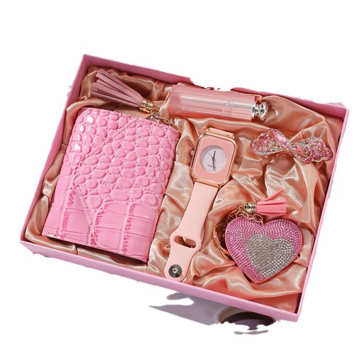 Women's watch gift set, birthday gift for boys and girls, practical gift for best friend, student, gift box set