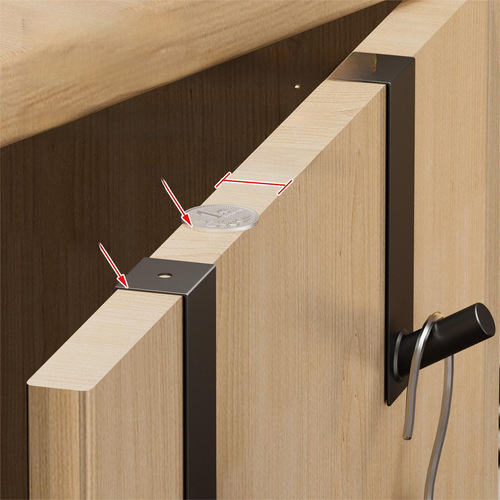 Closet Cabinet Door Hook No Hole Kitchen Door Back Door Back Mounted Hook Dormitory Clothes Hook Closet Door Back Mounted Single Hook 
