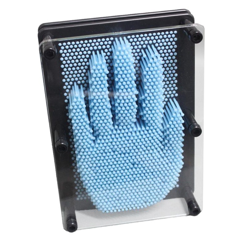 Modelo de mano mediana decoración al por mayor Regalo de cumpleaños Impresión de mano mágica aguja tridimensional pintura modelo de mano creativa modelo de mano juguete