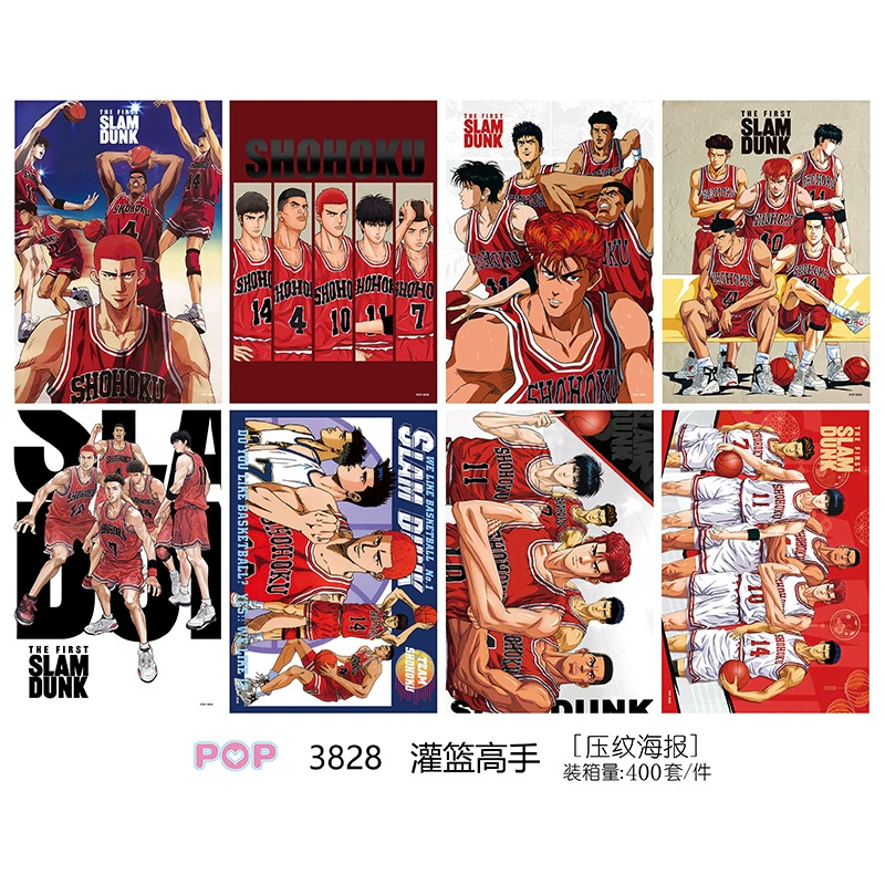 Anime One Piece Naruto Conan Curse Love and Deep Space Blue Lock Poster