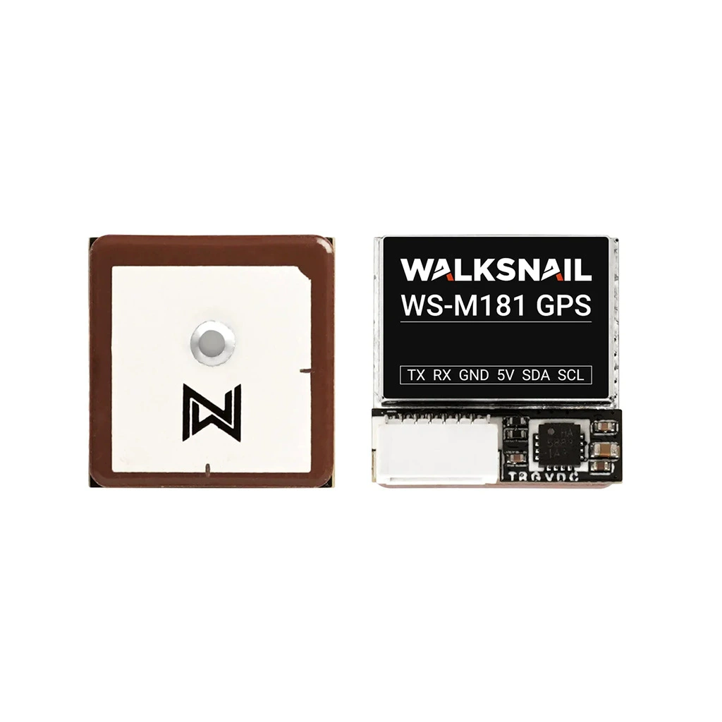 Модуль GPS Walksnail-WS-M181 с полным покрытием позиционирования, встроенный компас 5883, быстрое позиционирование