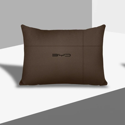 ev Dolphin Yuan plus Waist — Headrest - high-end-punching-model-mocha-brown-lumbar-support-1-pack
