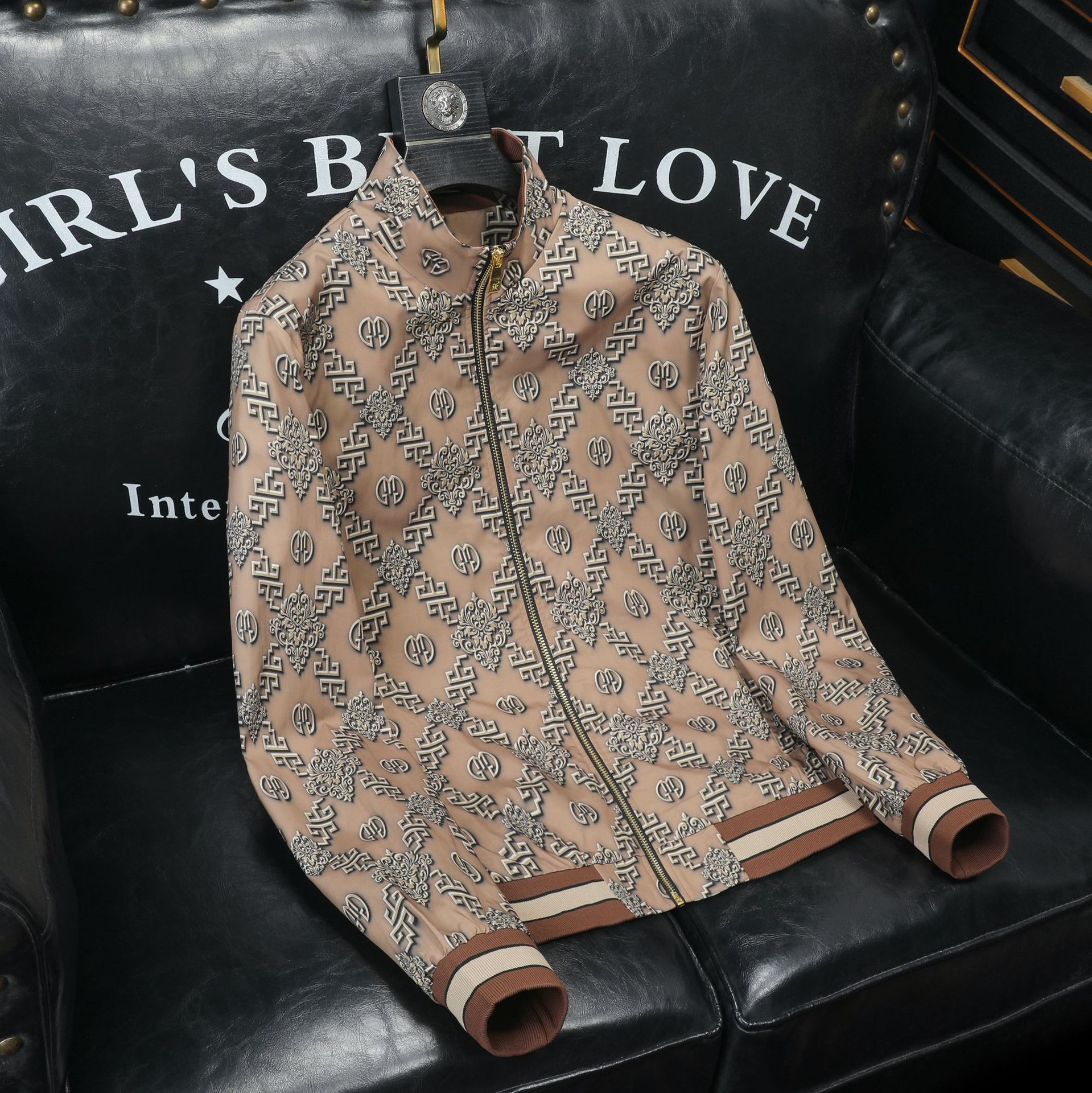 Men's Clothing New Fashion Trend Slim Fit Casual All match Men's Tops Coats and Jackets_viptrois.com