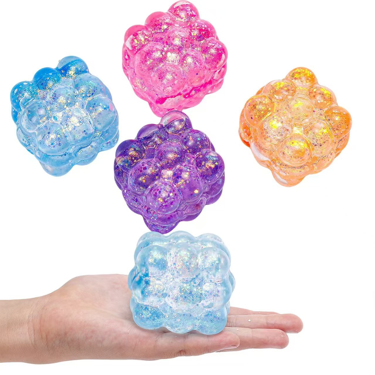 Pein Pein Rubik TPR malta curar artefactos sensoriales juguetes de extrusión - fábrica directa al por mayor
