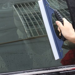 Glass D-Blade Tool Car Wash Squeegee, Car Windshield Wiper, Silicone Squeegee, Automotive TPR Water Scraper