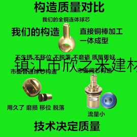 9YW全铜加厚冷热洗衣机水龙头4分6分家用暖气拖把池户外奶嘴球阀