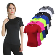 Yoga Tops Sport Shirt Women Fitness Gym Top Running T-shirts